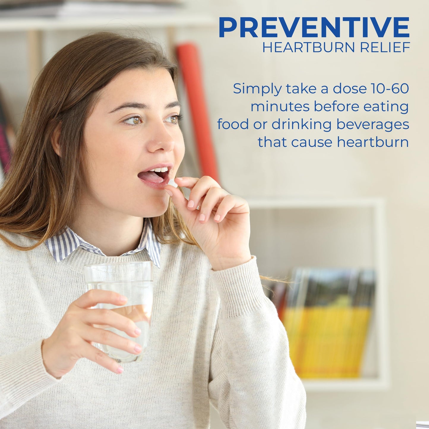 Timely Acid Reducer 20mg Famotidine – 200 Tablets | Heartburn Relief | TIME-CAP LABS, INC.