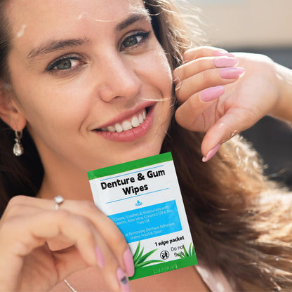 Timgle 200 Denture Cleaning Wipes – Deep Clean, Odor & Adhesive Removal