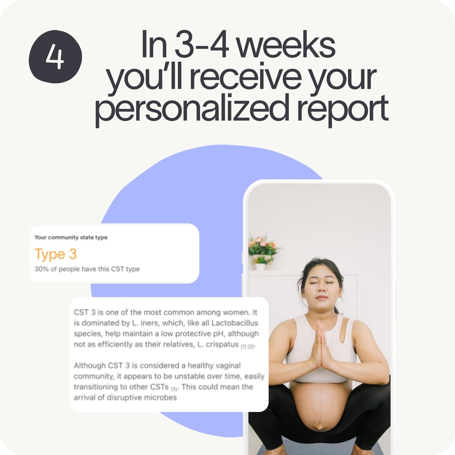 Tiny Health Vaginal Health Test Kit - Fast, Mess-Free, 3-4 Week Results
