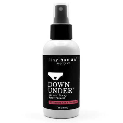 Tiny Human Supply Co Down Under Herbal Perineal Spray 4oz — 97% Organic Postpartum Relief