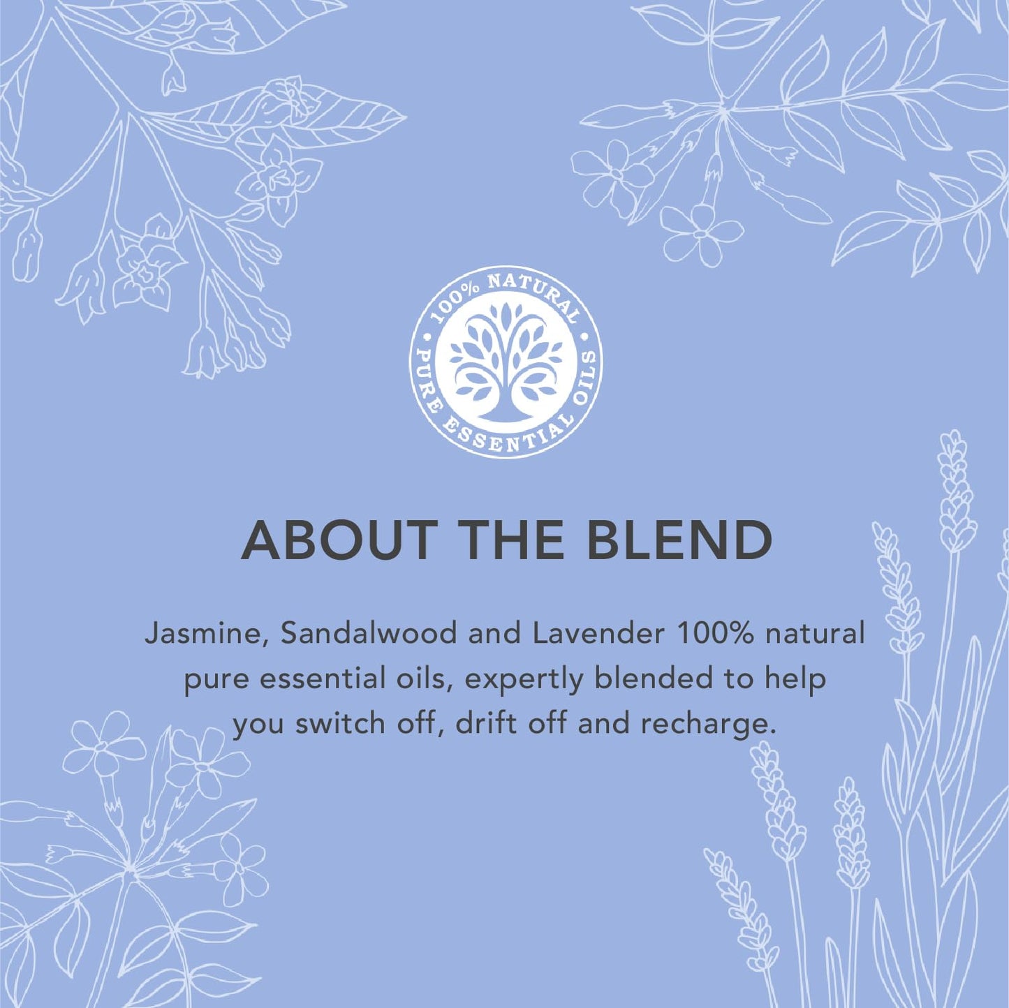 Tisserand Sleep Pillow Mist – 100% Pure Essential Oils (Lavender, Jasmine, Sandalwood) 3.38 fl oz