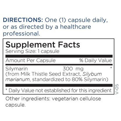 Metabolic Maintenance Silymarin - 300mg Milk Thistle for Liver Health (180 Capsules)