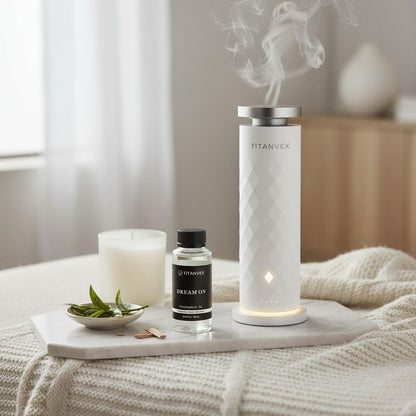 TitanVex Dream On White Tea & Vanilla Diffuser Oil – Luxury Hotel Scent (4.06 fl oz)