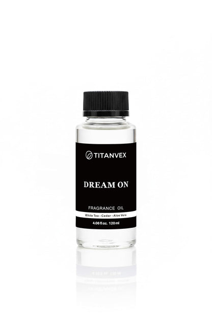 TitanVex Dream On White Tea & Vanilla Diffuser Oil – Luxury Hotel Scent (4.06 fl oz)
