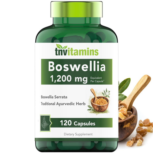 Boswellia Serrata Capsules 1200 MG – Joint Support | 120 Capsules BritishVita | Premium UK Vitamins & Wellness Supplements