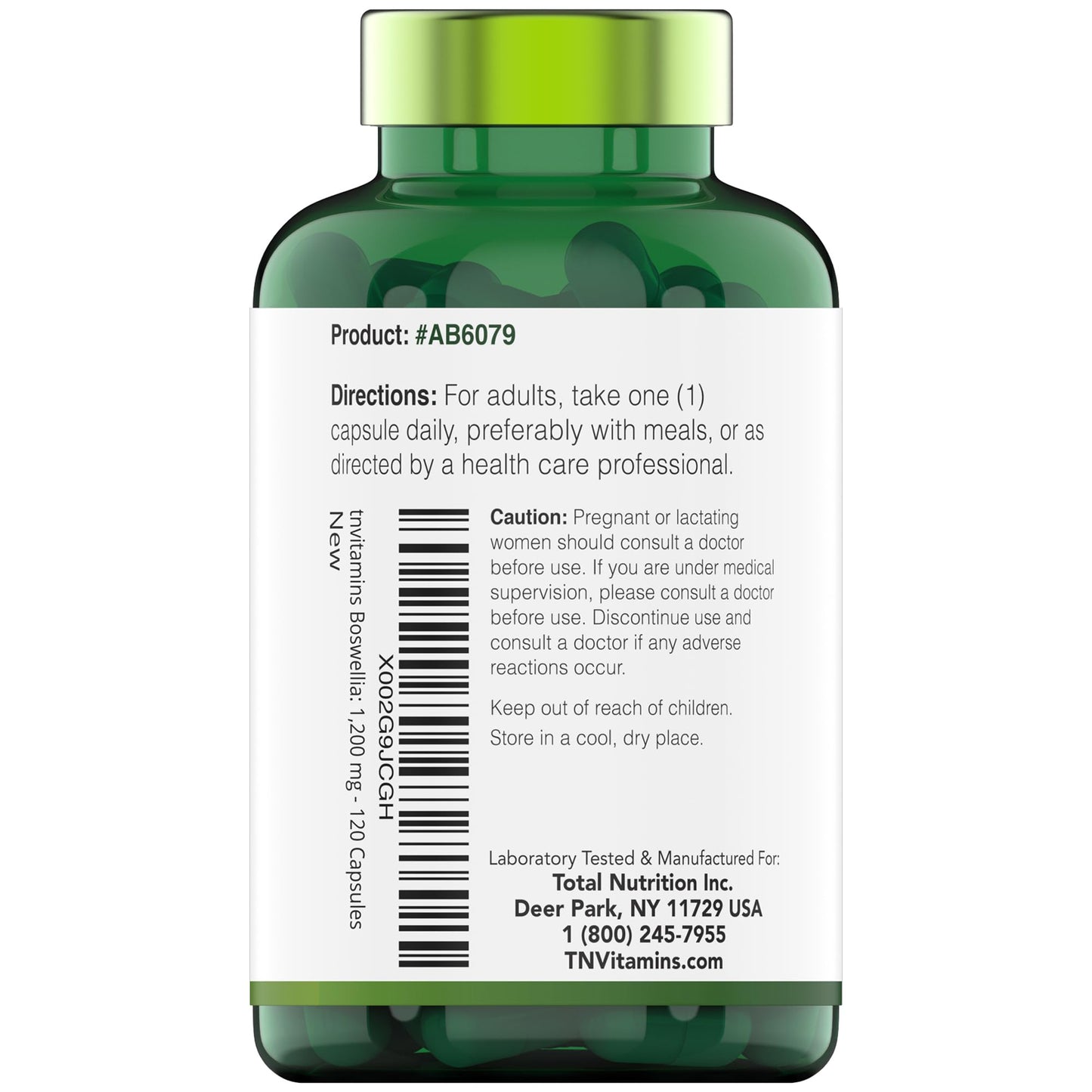 Boswellia Serrata Capsules 1200 MG – Joint Support | 120 Capsules