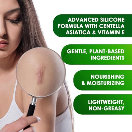 Tobcharm Advanced Keloid Bump Removal Gel | Silicone Scar Treatment for Piercing, Surgery, Acne, Burns | 30g