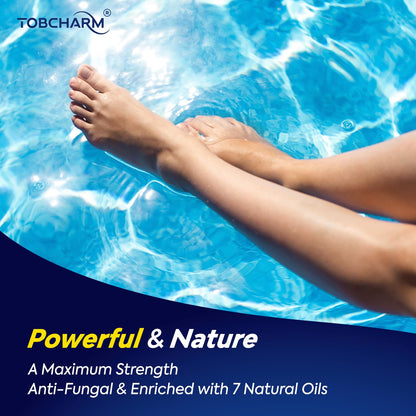 Tobcharm Toenail Fungus Treatment - 25% Undecylenic Acid, Extra Strength (2pcs)