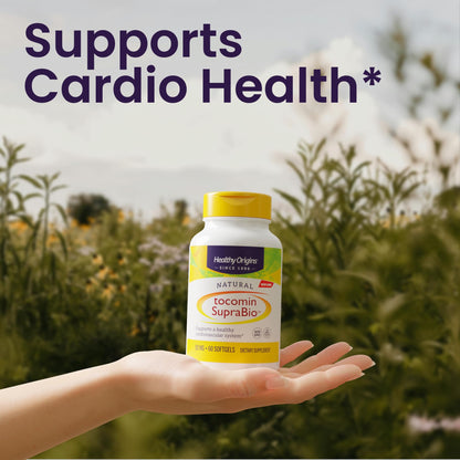 Healthy Origins Tocomin SupraBio Tocotrienols 50 mg — Full Spectrum Vitamin E, 150 Softgels