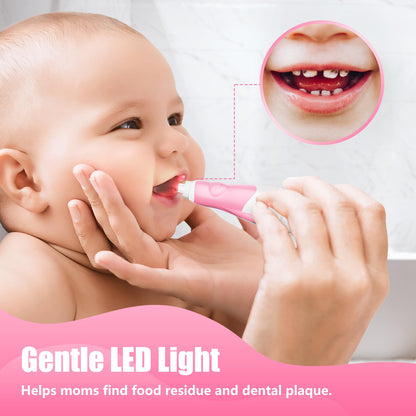 Toddler Electric Toothbrush 1-3 Years – Pink Astronaut