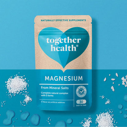 Together Health Marine Magnesium 30 Capsules | Vegan-Friendly Magnesium Supplement
