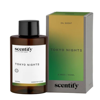 Scentify Tokyo Nights Aroma Oil Refill for Diffusers – 100ml (3.38oz)