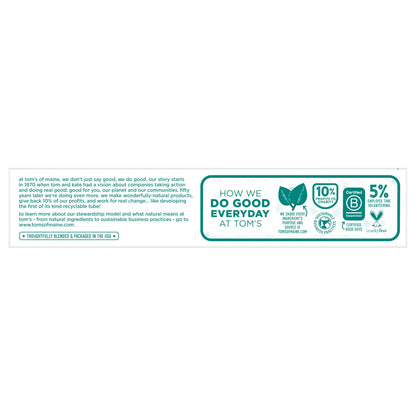 Tom's of Maine Wicked Fresh! Fluoride Toothpaste - Spearmint 4.7 oz 2-Pack