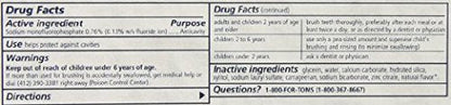 Tom's of Maine Natural Whole Care Toothpaste with Fluoride – Cinnamon Clove, 3 Count