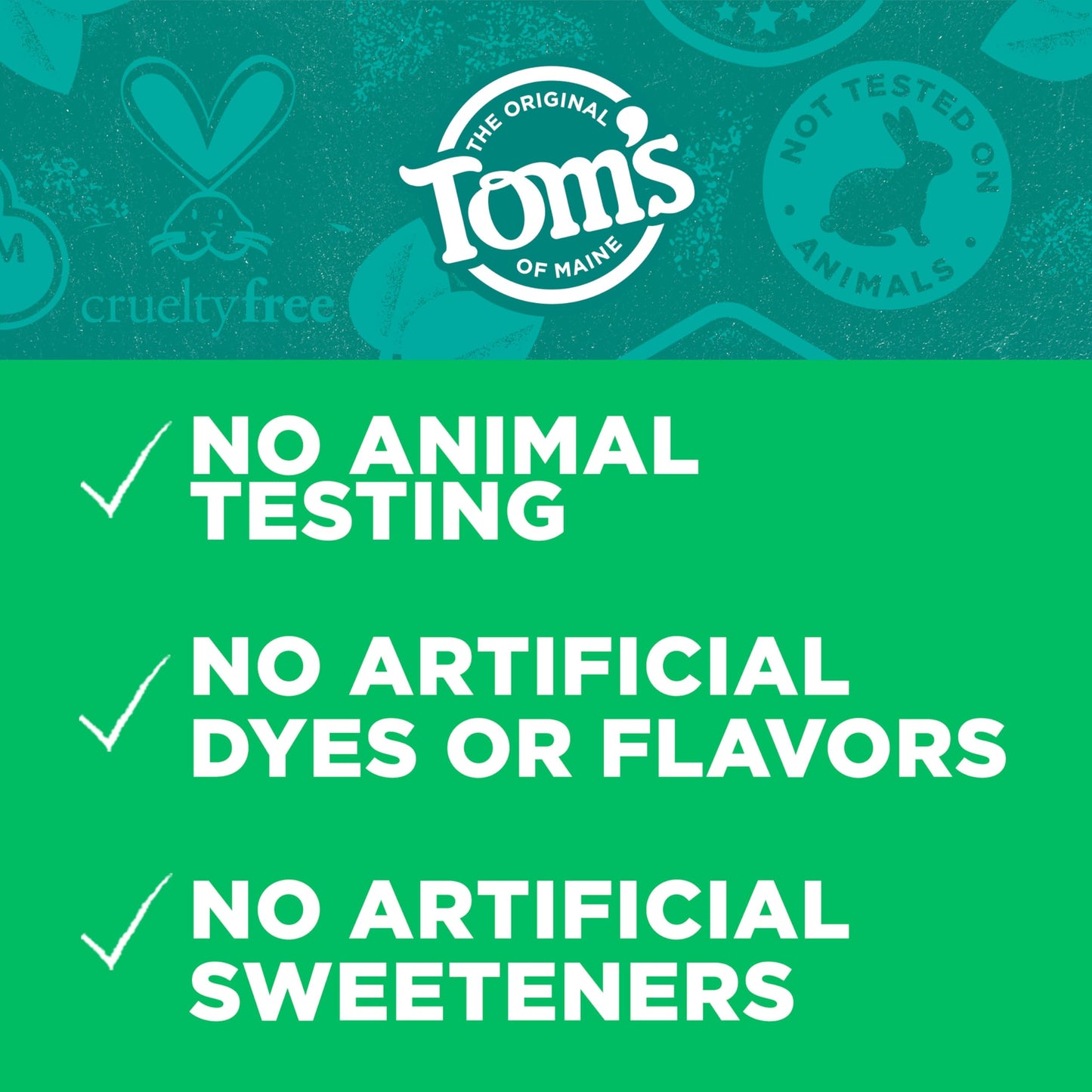 Tom's of Maine Wicked Fresh! Natural Fluoride Anticavity Toothpaste – 3 Pack, 4.0 oz
