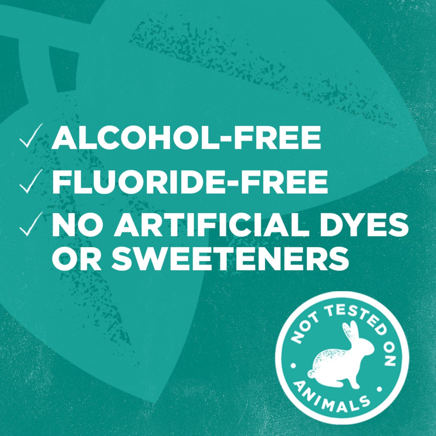 Tom's of Maine Wicked Fresh Natural Mouthwash – Alcohol-Free, Cool Mountain Mint, 16 oz (6-Pack) Packaging May Vary