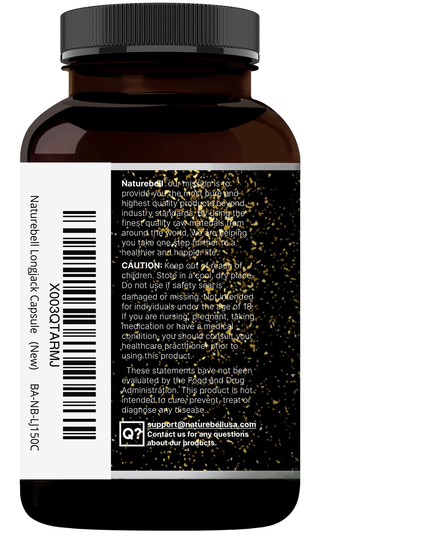 Tongkat Ali 200:1 Longjack Extract for Men – 2000mg, 150 Capsules, Indonesia | Panax Ginseng