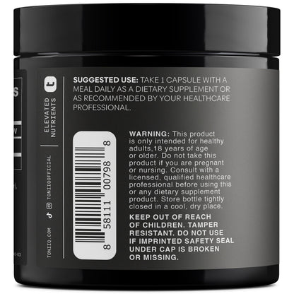 Toniiq Ultra High Strength Apigenin 100mg - 98%+ Purified - 180 Vegetarian Capsules
