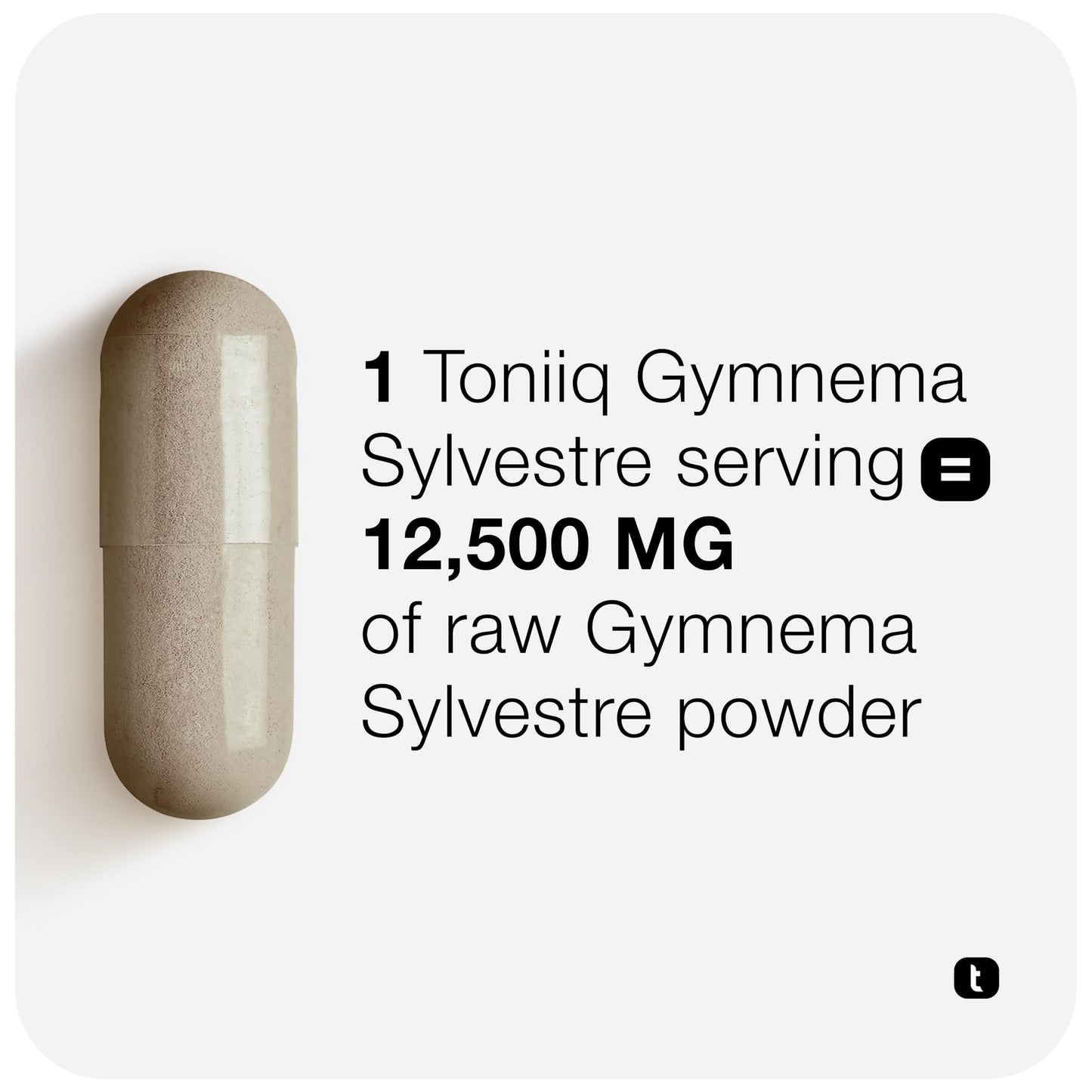 Toniiq Gymnema Sylvestre 25:1 Extract – 75% Gymnemic Acids | 500mg | 120 Vegan Capsules