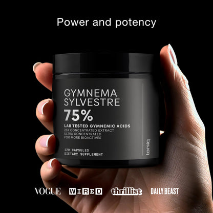Toniiq Gymnema Sylvestre 25:1 Extract – 75% Gymnemic Acids | 500mg | 120 Vegan Capsules