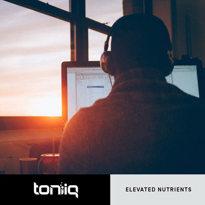 Toniiq Lion’s Mane Ultra High Potency 10:1 Extract | 30% Polysaccharides | 120 Caps | Lab Tested