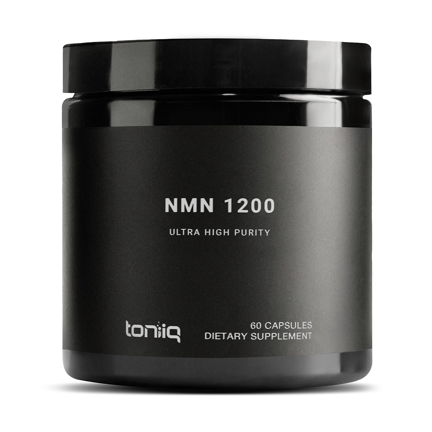 Toniiq NMN 1200mg – Stabilized, 98% Pure, Third-Party Tested, 60 Capsules