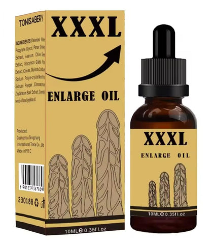 Tonisabery Men's Herbal Massage Oil – Natural Formula for Skin Hydration, 10mL