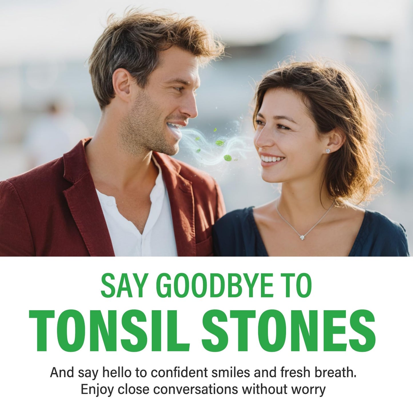 Tonsil Stone Remover, Natural Oral Rinse Liquid wihout Alcohol, Tonsil Stone Mouthwash to Help Soothe Tonsils, Fight Bad Breath