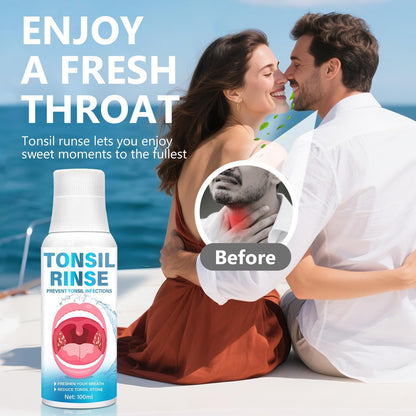Tonsil Stone Remover Mouthwash - Natural Ingredients, Fresh Breath