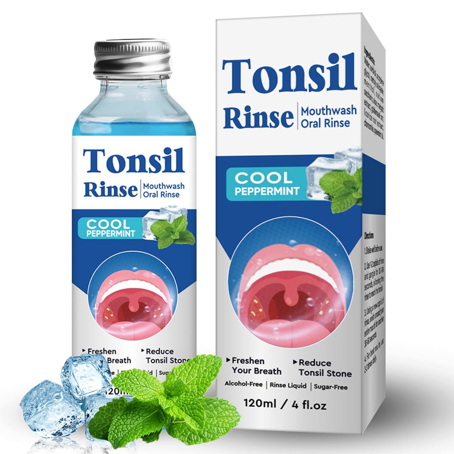 Tonsil Stone Remover Mouthwash – Soothe Tonsils, Fresh Breath