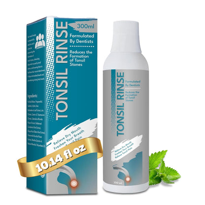 Tonsil Stone Remover Mouthwash - Soothe Tonsils, Dry Mouth & Bad Breath