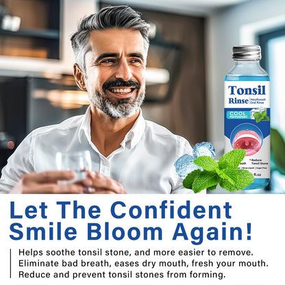 Tonsil Stone Remover Mouthwash – Soothe Tonsils, Fresh Breath