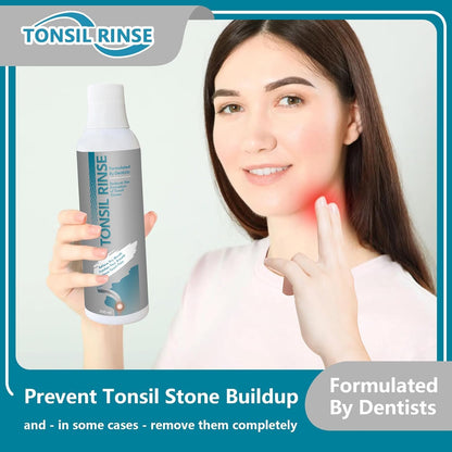 Tonsil Stone Remover Mouthwash - Soothe Tonsils, Dry Mouth & Bad Breath