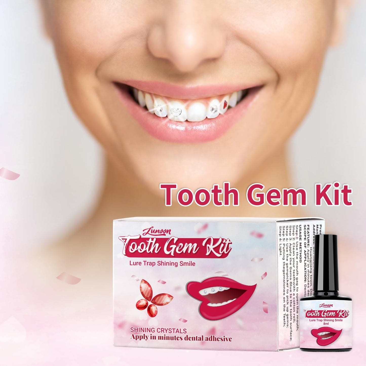 LMDGDS Tooth Gems Kit - DIY Teeth Jewelry for Women & Men