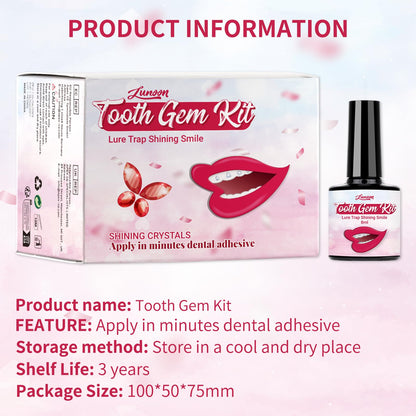 LMDGDS Tooth Gems Kit - DIY Teeth Jewelry for Women & Men