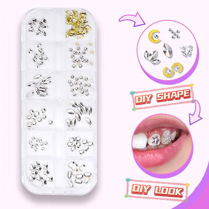 Tooth Gems DIY Jewelry Kit - Fashionable Teeth Crystals Starter Kit