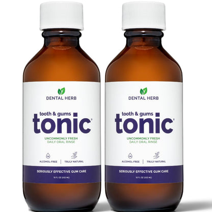 Tooth & Gums Tonic Herbal Mouth Rinse – Alcohol-Free & Fluoride-Free | Dental Herb Company