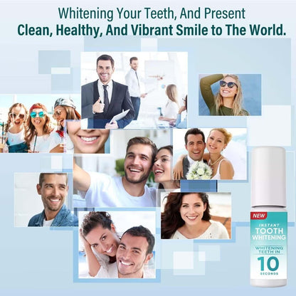 Tooth Paint – Instant White Teeth Whitening Kit | Portable Teeth Whitening Paint for a Confident Smile