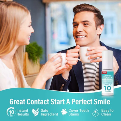 Tooth Paint – Instant White Teeth Whitening Kit | Portable Teeth Whitening Paint for a Confident Smile