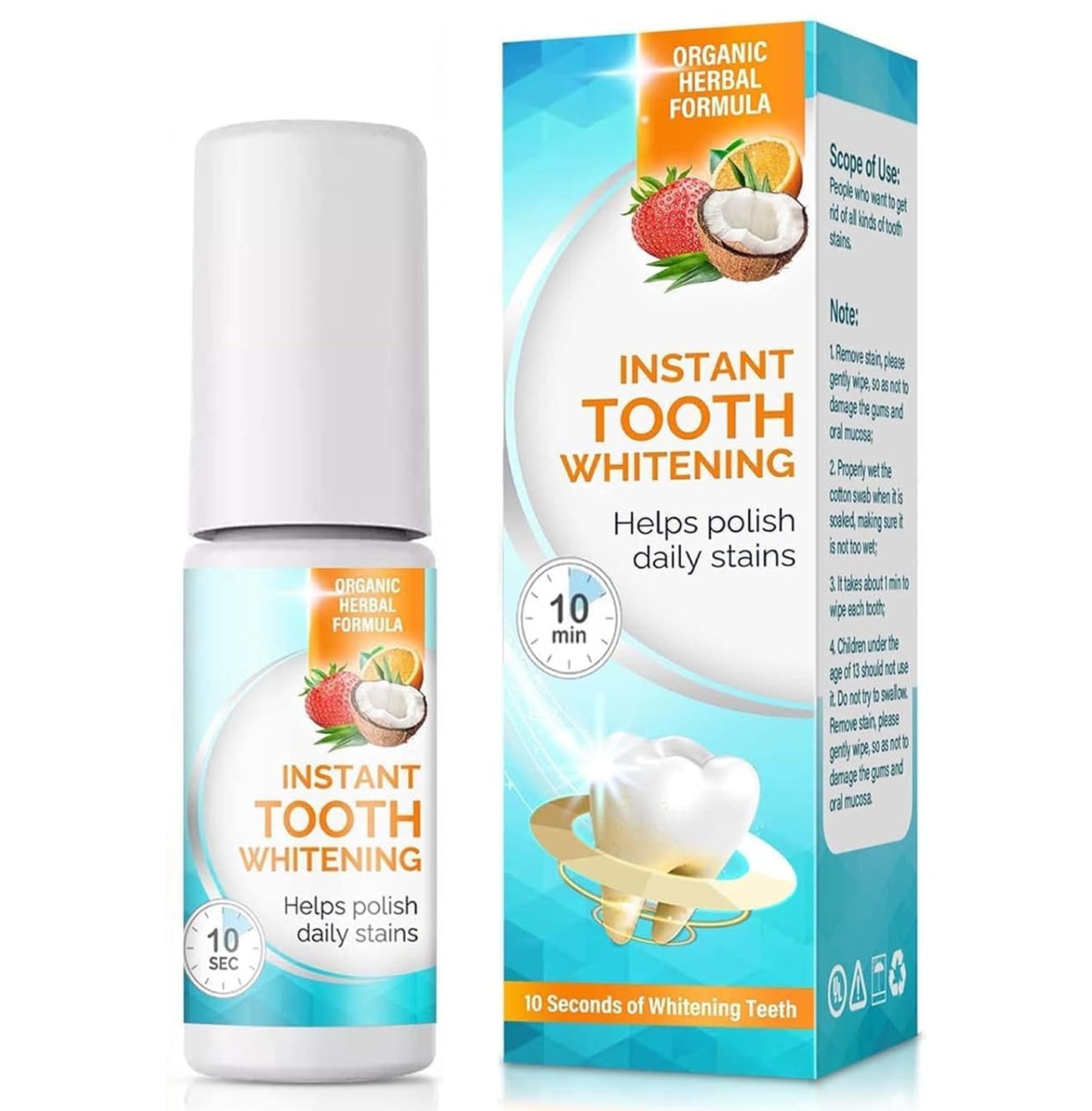 Tooth Paint - Instant Teeth Whitening Paint | Safe, Gentle & Long-Lasting White Smile