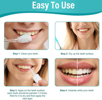 Tooth Paint - Instant Teeth Whitening Paint | Safe, Gentle & Long-Lasting White Smile