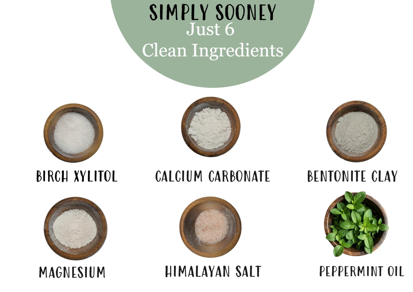 Remineralizing Organic Vegan Fluoride-Free Tooth Powder – Peppermint