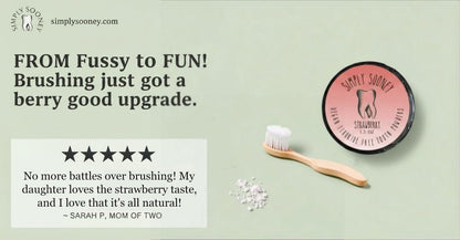 Remineralizing Organic Vegan Fluoride-Free Tooth Powder – Peppermint