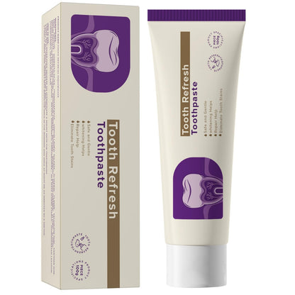 Tooth Refresh Toothpaste - Fresh Breath Whitening & Enamel Support (3.52 oz)