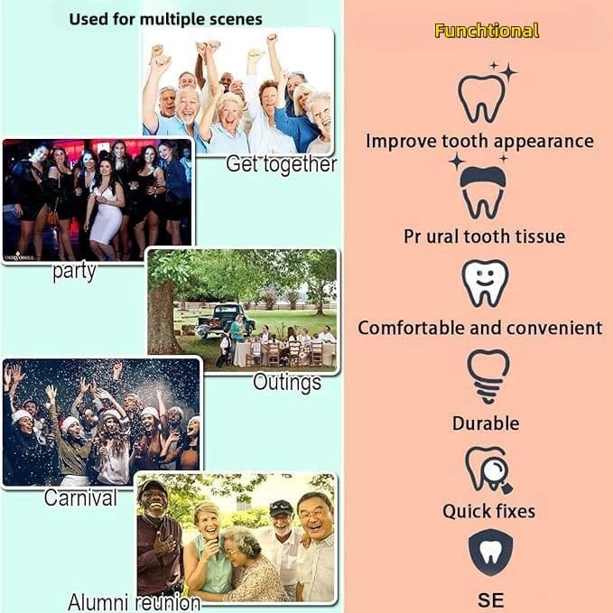 Tooth Repair Kit – Moldable Tooth Filling DIY Dental Care