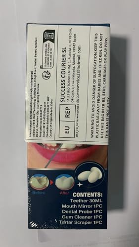 Tooth Repair Kit - Temporary Fake Teeth Replacement with Dental Mirror Tools | Ceonam