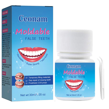 30 ml Tooth Repair Kit | Moldable Thermal Beads for Temporary Teeth Replacement