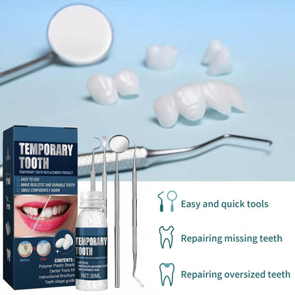 Tooth Repair Kit – Moldable Filling, Temporary Replacement, DIY Dental Care Kit