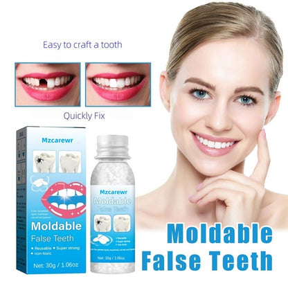 Tooth Repair Kit - Moldable Teeth Beads for DIY Denture Repair