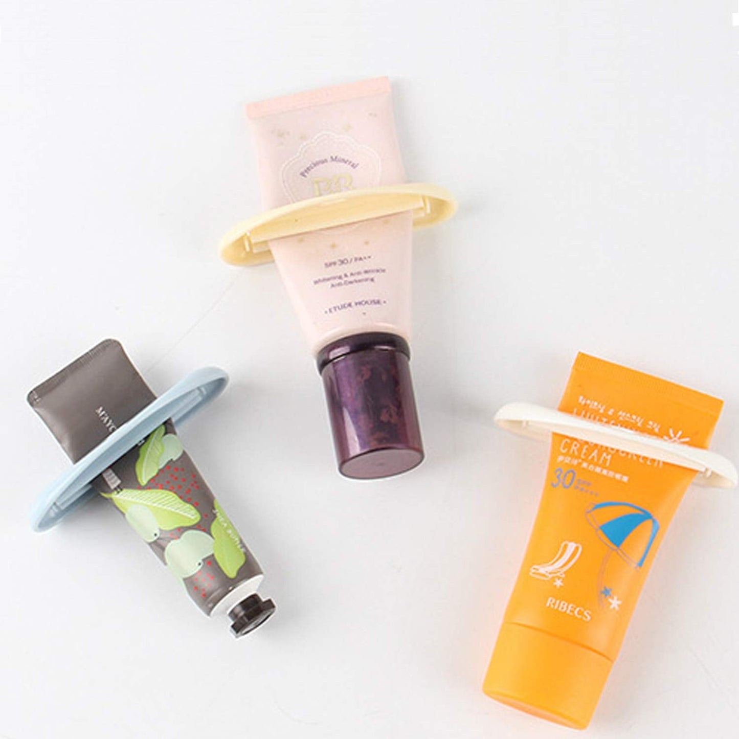 4 Pack Tube Squeezers – Toothpaste, Cosmetics, Hand Cream & More